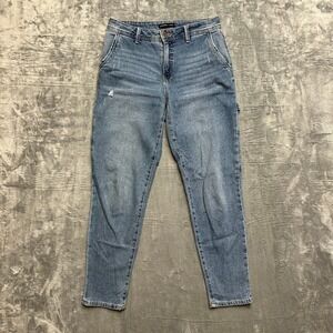 Sincerely Jules Skinny Carpenter Jeans Women's Size 5 / 27 Blue Denim